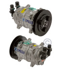 Seltec Compressor Model TM-16HS 24V with 159mm Clutch and Vertical O-Ring Fitting - 20-46061 by Omega