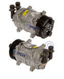 Seltec Compressor Model TM-16HS 12V with 119mm Clutch and VTO Fitting - 20-46124 by Omega