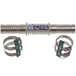 Omega Steel Straight Splicer No. 12 Air-O-Crimp with Clamp - 35-AN6104C