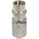 Omega Aluminum Service Valve Weld On 13 mm without Valve Core - 35-50023