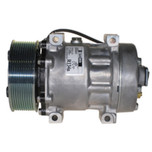 Sanden Compressor Model SD7H15 12V with 119mm Clutch Diameter and Pad Fitting - 20-04034-AM by Omega