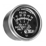 Murphy 20DP-50 2-Inch Mechanical Differential Pressure Swichgage 0-50 PSI - Plated Steel