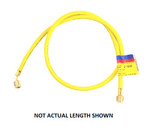 Yellow Jacket HAV-96 Plus II 1/4 in. Yellow Charging Hose 96 in. with Double Barrier Protection and HAV Standard Fitting - 21096