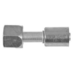 Omega Straight Aluminum Beadlock Fitting No. 10 Female Flare - 35-B1103