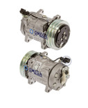 Sanden Compressor Model SD7H15 12V with 132mm Clutch Diameter and Pad Fitting - 20-04704 by Omega