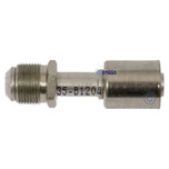 Omega Straight Aluminum Beadlock Fitting No. 12 Male Flare - 35-B1204