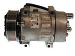 Sanden Compressor Model SD7H15 12V with 119mm Clutch Diameter and Horizontal O-Ring Fitting - 20-04667-AM by Omega