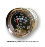 Mechanical 0-100 PSI Pressure Murphygage 2 in. without Contact - Polycarbonate Case - A20PG-OS-100 by Murphy 