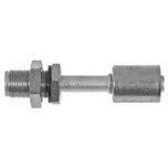 Omega Straight Aluminum Beadlock Fitting No. 10 Male Insert O-Ring - 35-B1703