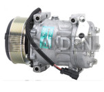 Compressor Model SD7H15 12V with 120mm Clutch Diameter and Pad Fitting - 20-08203-AM by Omega