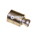 Omega Weld On Straight Aluminum Fitting No. 10 x No. 12 - 35-B6605-A