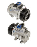 Omega Compressor Model RS20 12V with 119mm Clutch Diameter and Pad Fitting - 20-22246-AM