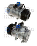 Omega Compressor Model RS20 12V with 117mm Clutch Diameter and Pad Fitting - 20-22117-AM