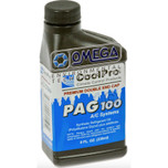 Omega Oil PAG 100 Synthetic Refrigerant Oil Premium Double End Cap - 41-50104