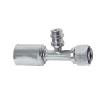 MEI No. 10 A/C Beadlock Aluminum Fitting with R134A Port - 4504