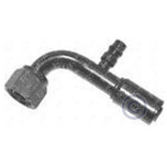 Omega No. 10 90 Deg. Beadlock Reduced Steel Fitting with R134A Port - 35-R1323-3STL
