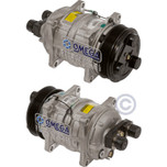 Omega Compressor Model TM-15HS 12V with 123mm Clutch Diameter and Horizontal O-Ring Fitting - 20-10256