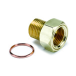Autometer Brass Metric Adapter Fitting for Mechanical Temperature Gauges - 2275