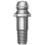 Lincoln 1/4 in. - 28 Taper Thread SAE-LT Straight and Taper Fitting with Ball Check - 5014