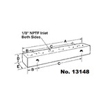 Lincoln Junction Block Group I 6-inlets 11/32-in Diameter - 13148