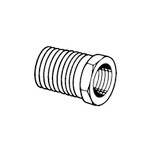 Lincoln Steel Reducing Bushing with 3/8 in. NPTF Female x 3/4 in. NPTF Male Thread - 67198