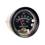 Murphy 0-400 PSI Mechanical Pressure Swichgage 2 in. with Internal Snap-Acting Switch - Oil Sealed - A20PE-OS-400