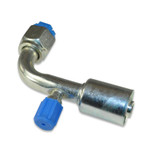 MEI No. 10 90 Deg. Beadlock Crimp Type Steel Female O-Ring Hose Fitting - 4512S