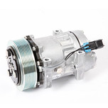 Sanden OEM SD7H15 Compressor 12V R-134a with WV Head Type and PV8 Clutch Type - 1401362 by Kysor