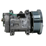 Sanden OEM SD7H15 Compressor 24V R-134a with GK Head Type and PV8 Clutch Type - 1401457 by Kysor