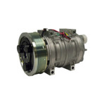 Seltec/Valeo Compressor 12V with 5 in. PV8 Clutch and Rear O-ring Pad Fitting - 1403145 by Kysor