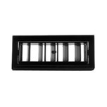 Kysor 2-3/8 in. x 5-3/8 in. Rectangle Louver with 5-1/8 in. x 1-7/8 in. Mounting Hole - 3299019