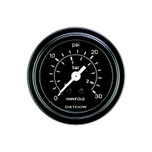Datcon - Mechanical Manifold Pressure Gauge 0-30 PSI Black - 100824