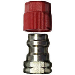 Kysor Red High Side Adapter with 3/16 in. Fitting Thread Size - 2899003