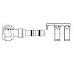 ATCO Straight Female O-Ring AIR-O-CRIMP Fitting with M20 x 1.5 Metric Thread and Clamp Assembly - 2660017 by Kysor