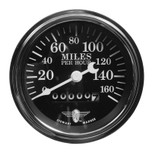 Stewart Warner Wings Mechanical Speedometer 0-160 MPH 12V 3-3/8 in. - 82664