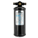 MEI Steel Receiver Drier 3 in. Diameter x 10 in. Length with 3/8 in. No. 6 MIO Inlet/Outlet - 7175