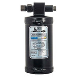 MEI Steel Receiver Drier 2.5 in. Diameter x 6.32 in. Length with M10-1.25 Switch Port - Top Glass - 7513