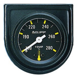 Autometer Autogage 1-1/2 in. Water Temperature Gauge with 100-280 Degrees F Range - 2352