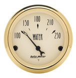 Autometer Golden Oldies 2-1/16 in. Water Temperature Gauge with 100-250 Degrees F Range - 1538