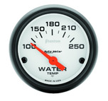 Autometer Phantom 2-1/16 in. Water Temperature Gauge with 100-250 Degrees F Range - 5737