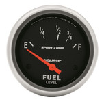 Autometer Sport-Comp 2-5/8 in. Fuel Level Gauge with 73-10 Ohms Range - 3515