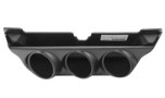 Autometer Black Overhead Console Triple Gauge Pod with 2 1/16 in. Diameter for Ram 03-08/Super Duty 99-04 Models - 18017