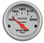 Autometer Ultra-Lite 2-1/16 in. Water Temperature Gauge with 100-250 Degrees F - 4337