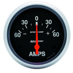 Autometer Sport-Comp 2-5/8 in. Ammeter with 60-0-60 Amps - 3586