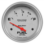 Autometer Ultra-Lite 2-5/8 in. Fuel Level Gauge with 0-90 Ohm - 4414