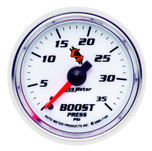 Autometer C2 2-1/16 in. Boost Pressure Gauge 0-35 PSI - 7104