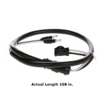 Truck-Lite 88 Series 14 Gauge 2 Plug 108 in. Marker Clearance Harness with Fit N Forget M/C and .180 Bullet - 88373-0108