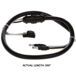 Truck-Lite 88 Series 14 Gauge 300 in. Marker Clearance Harness with 2 Plug Fit N Forget M/C and .180 Bullet - 88373-0300