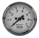 Autometer Air-Core American Platinum 2-1/16 in. In-Dash Tachometer Gauge 0-7000 RPM - 1994