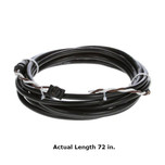 Truck-Lite 50 Series 14 Gauge 1 Plug 72 in. Marker Clearance Harness with Fit N Forget M/C and Blunt Cut - 50374-0072